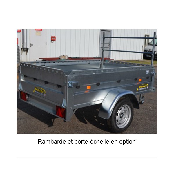 REMORQUE ROUTIERE TEMVER 200+ PTAC 500 Kg